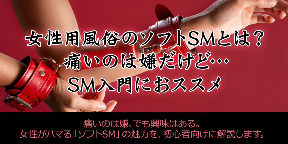 女性用風俗のソフトSMとは？痛いのは嫌だけど、、SM入門におススメ