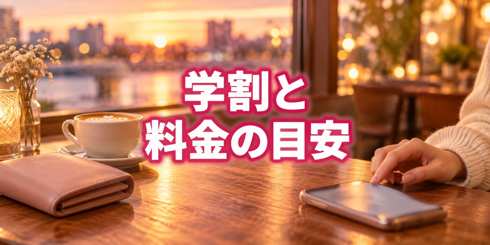 第2章:女性用風俗帝の大学生向け・学割と、料金の目安